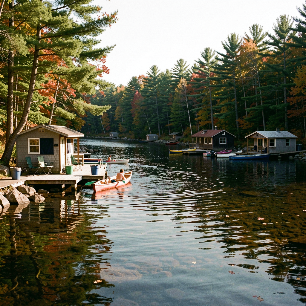 Five primitive campsites give canoeists and kayakers a place to stay overnight on the river corridor.
